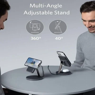 Anker 633 Magnetic Wireless Charger (MagGo) 5K - Black
